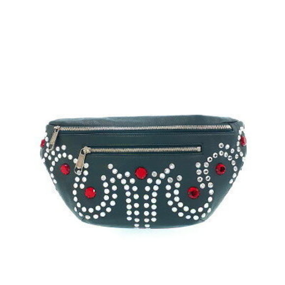 Gucci Web Jeweled Body Bag - Picture 1 of 8